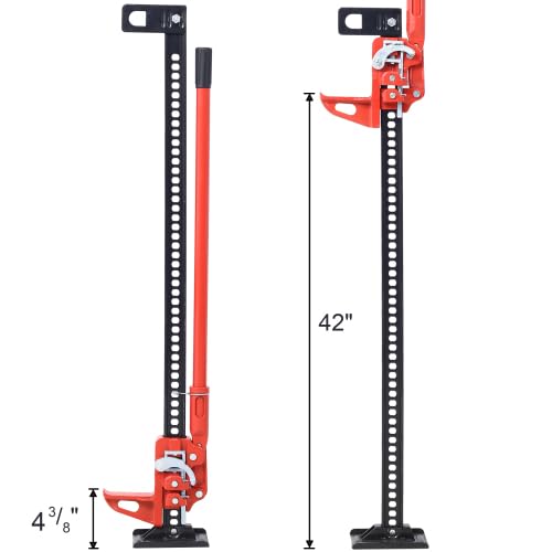 48 inch 7000 lbs Capacity Red Farm Jack F520