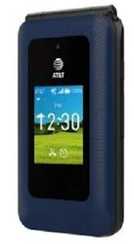 Prepaid 4G LTE Flip Phone, 2MP Camera, Android, Classic Navy J7897