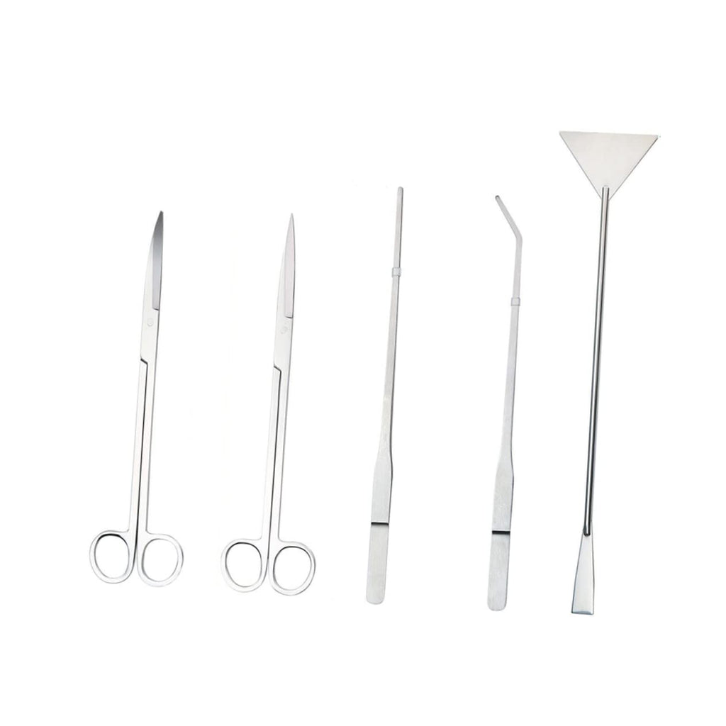 5 in 1 Stainless Steel Aquarium Aquascaping Kit E163