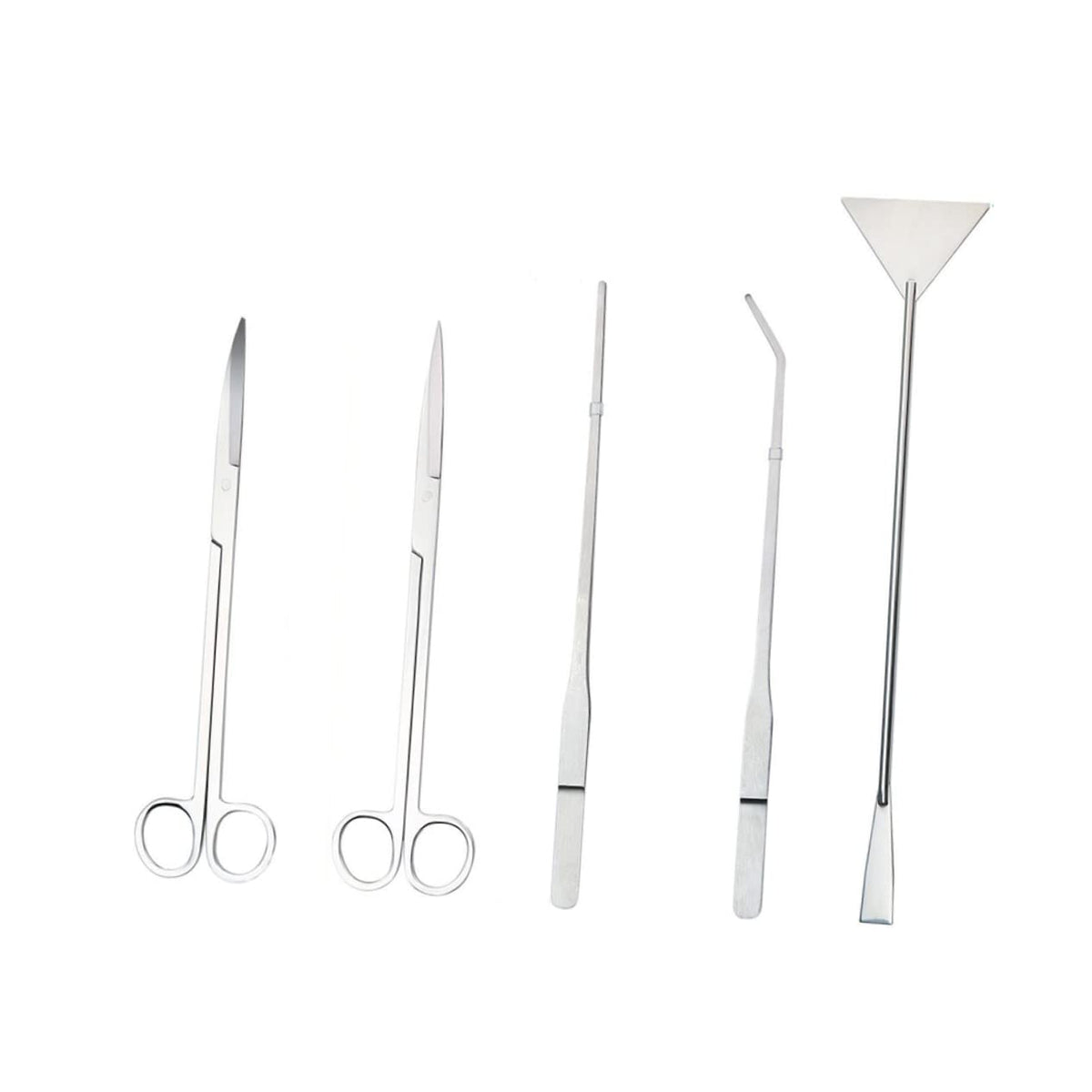 5 in 1 Stainless Steel Aquarium Aquascaping Kit E163