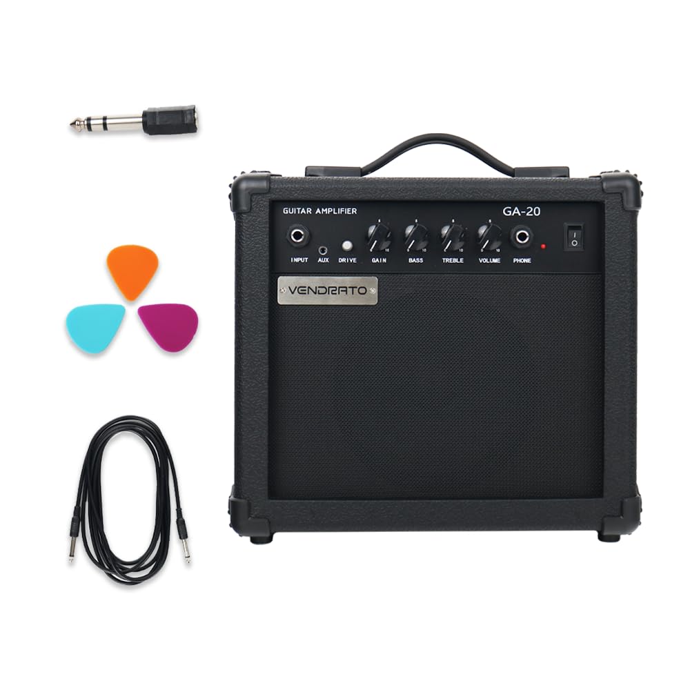 Black 20w Portable Electric Guitar Amplifier C573220