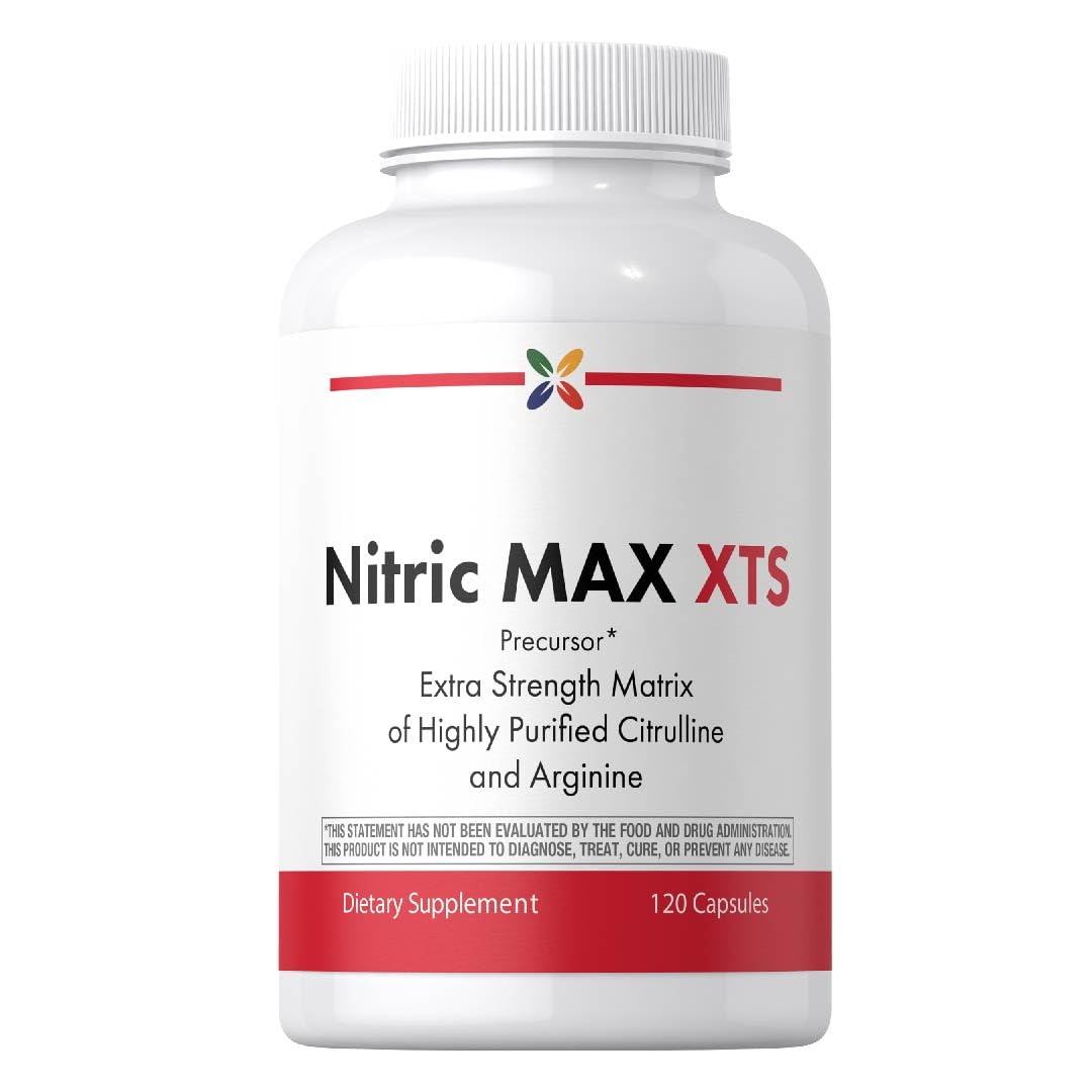 Nitric Oxide Supplement 120 Capsules with L-Citrulline and L-Arginine L630