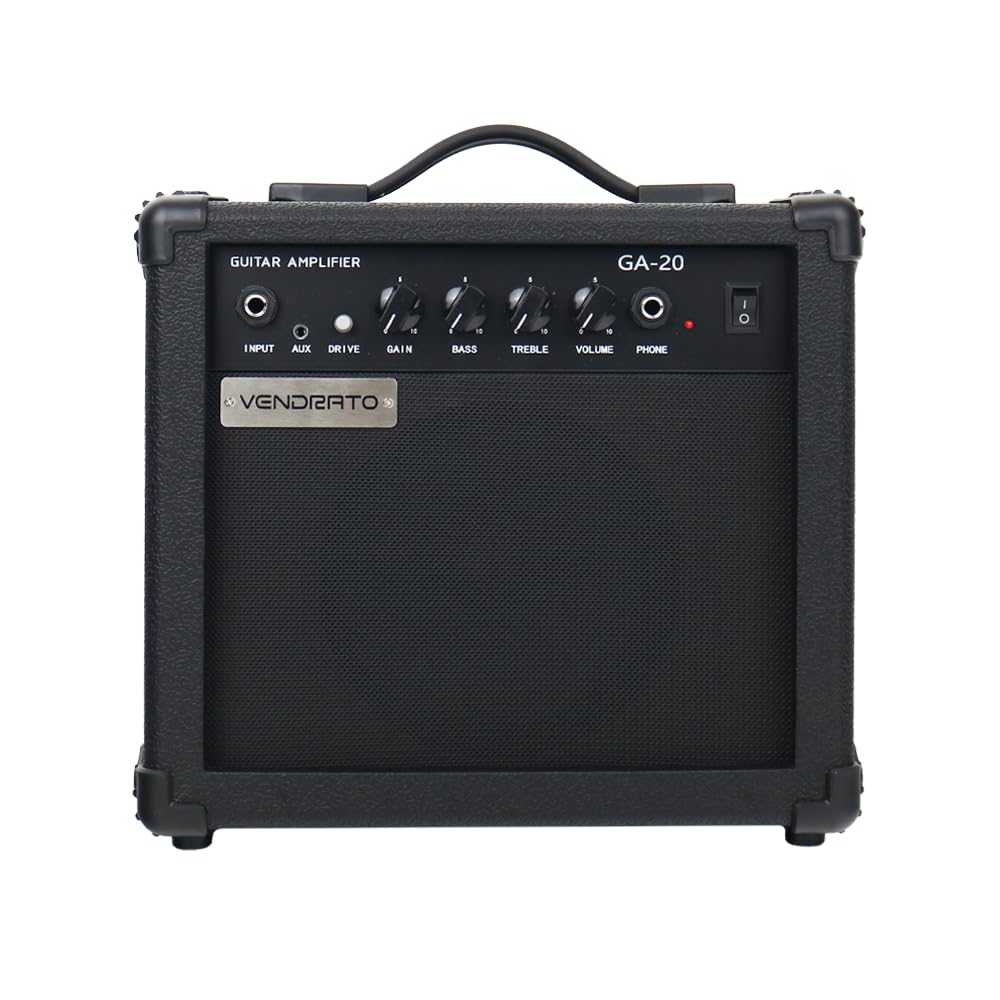 Black 20w Portable Electric Guitar Amplifier C573220