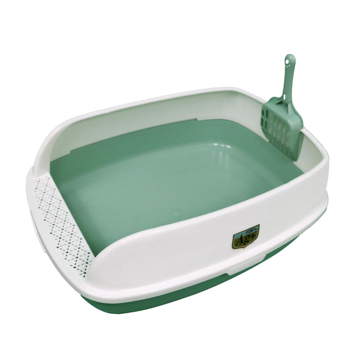 Green Sifting Cat Litter Box X937