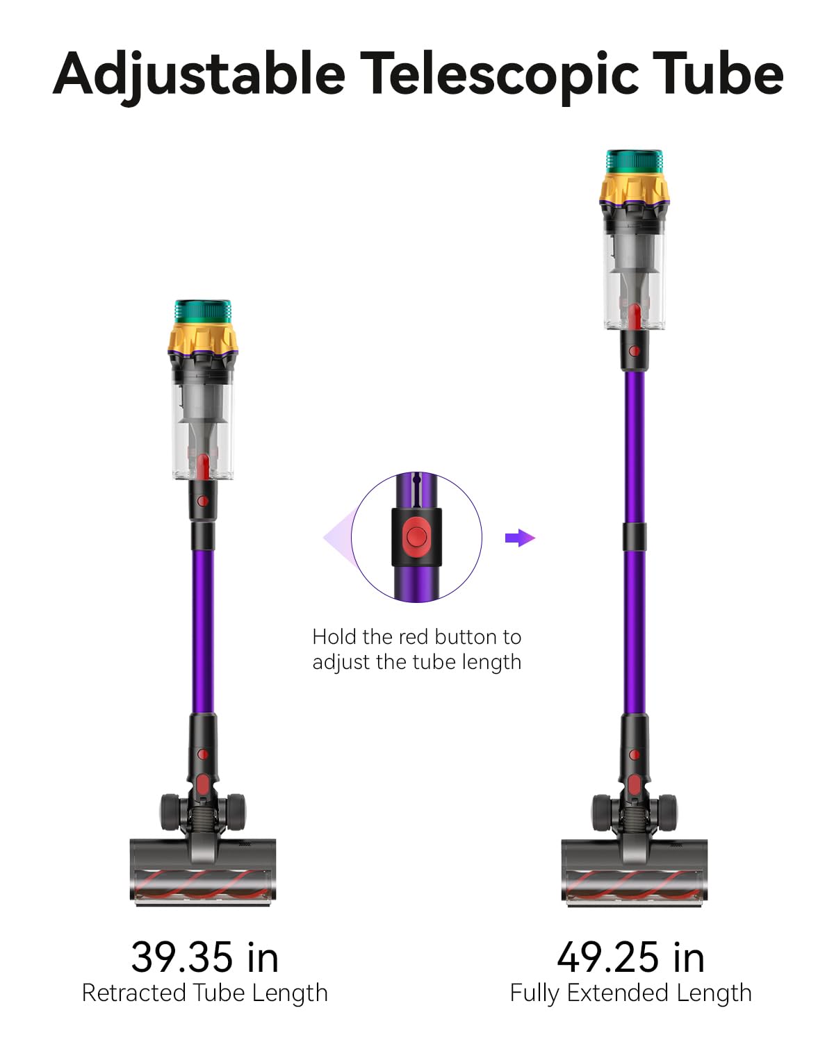 Cordless Stick Vacuum Cleaner 650W 60KPA C827422