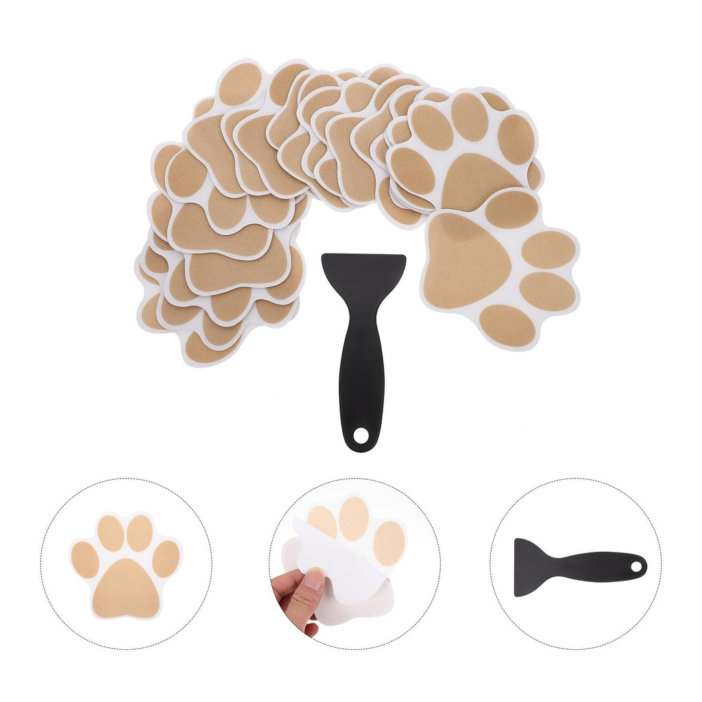 Dog Paw Bathtub Stickers PEVA Anti Slip Decal O98873