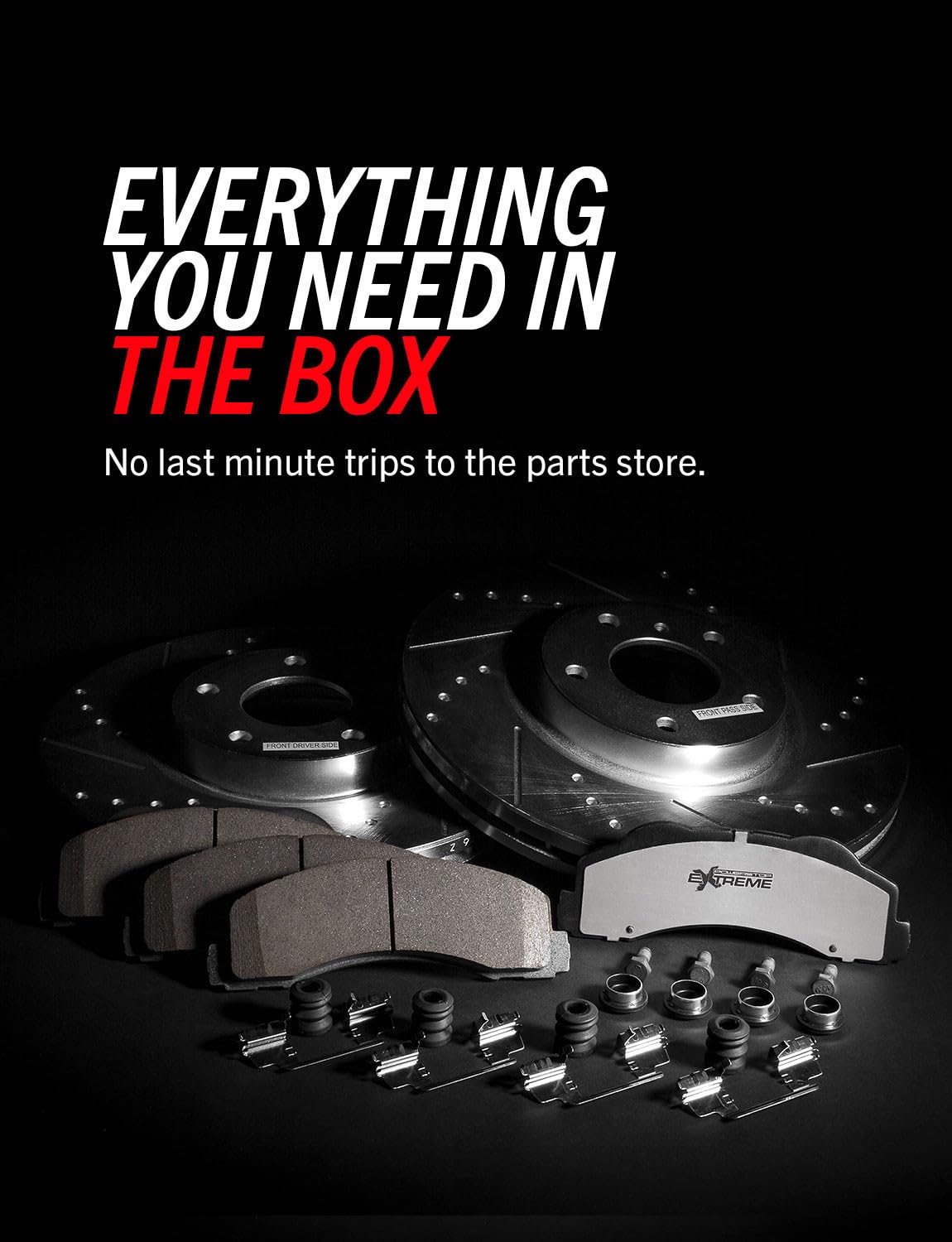 Brake Pad & Rotor Kit Front & Rear J28636