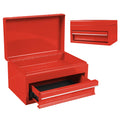 10" Mini Portable Steel Tool Box with Drawer V2927