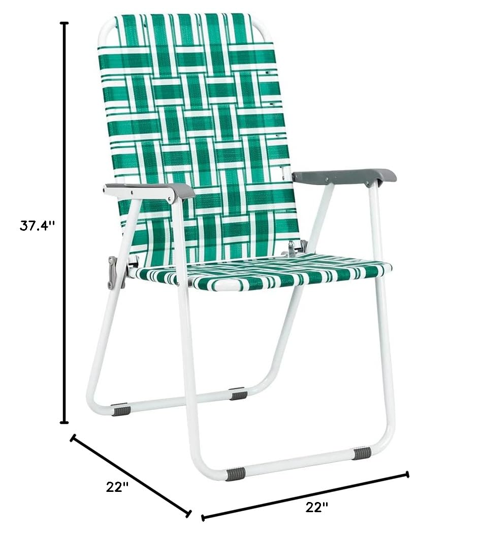 Folding Webbed Lawn Chairs J708466