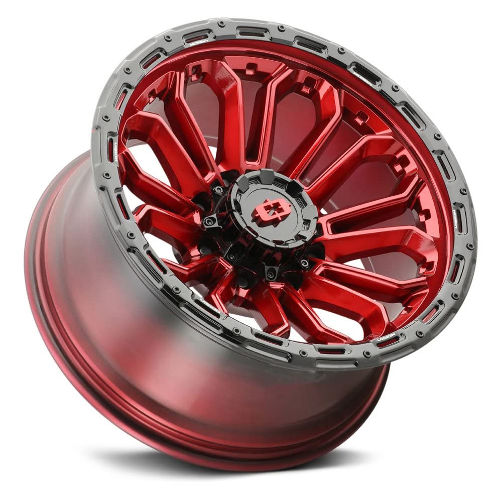 20x9 6x5.5" +12mm Red Wheel Rim T302820