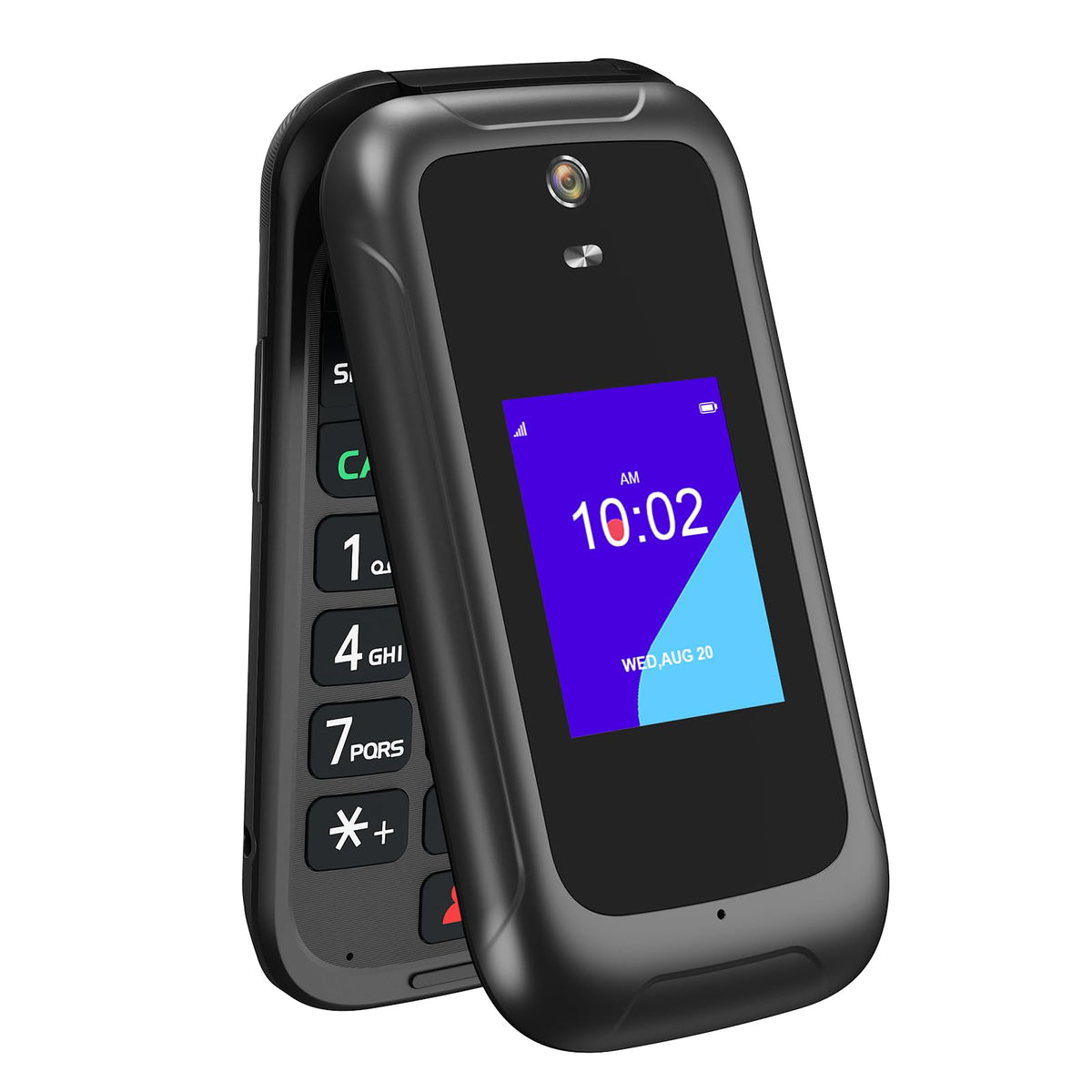 Unlocked 4G Flip Phone with Dual Screen S596066