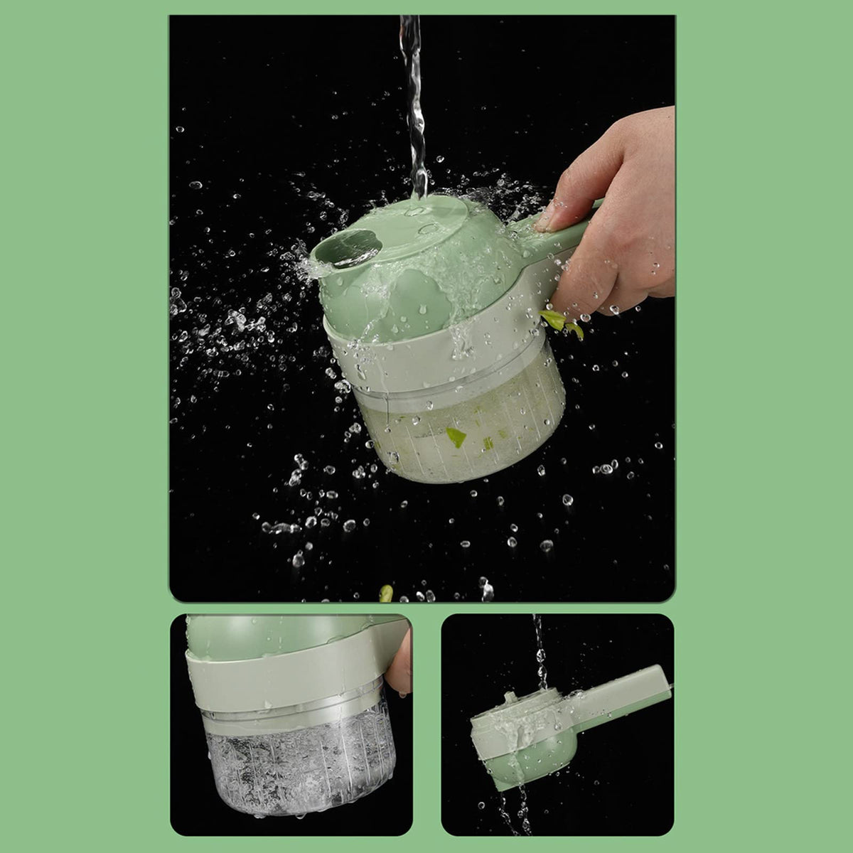 4 in 1 Handheld Electric Vegetable Cutter Set X202
