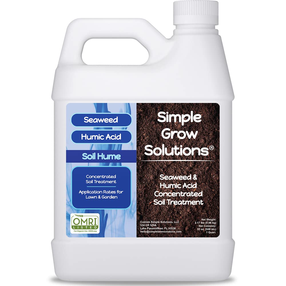Organic Liquid Sea Kelp and Humic Acid Soil Concentrate 32 Ounce F812
