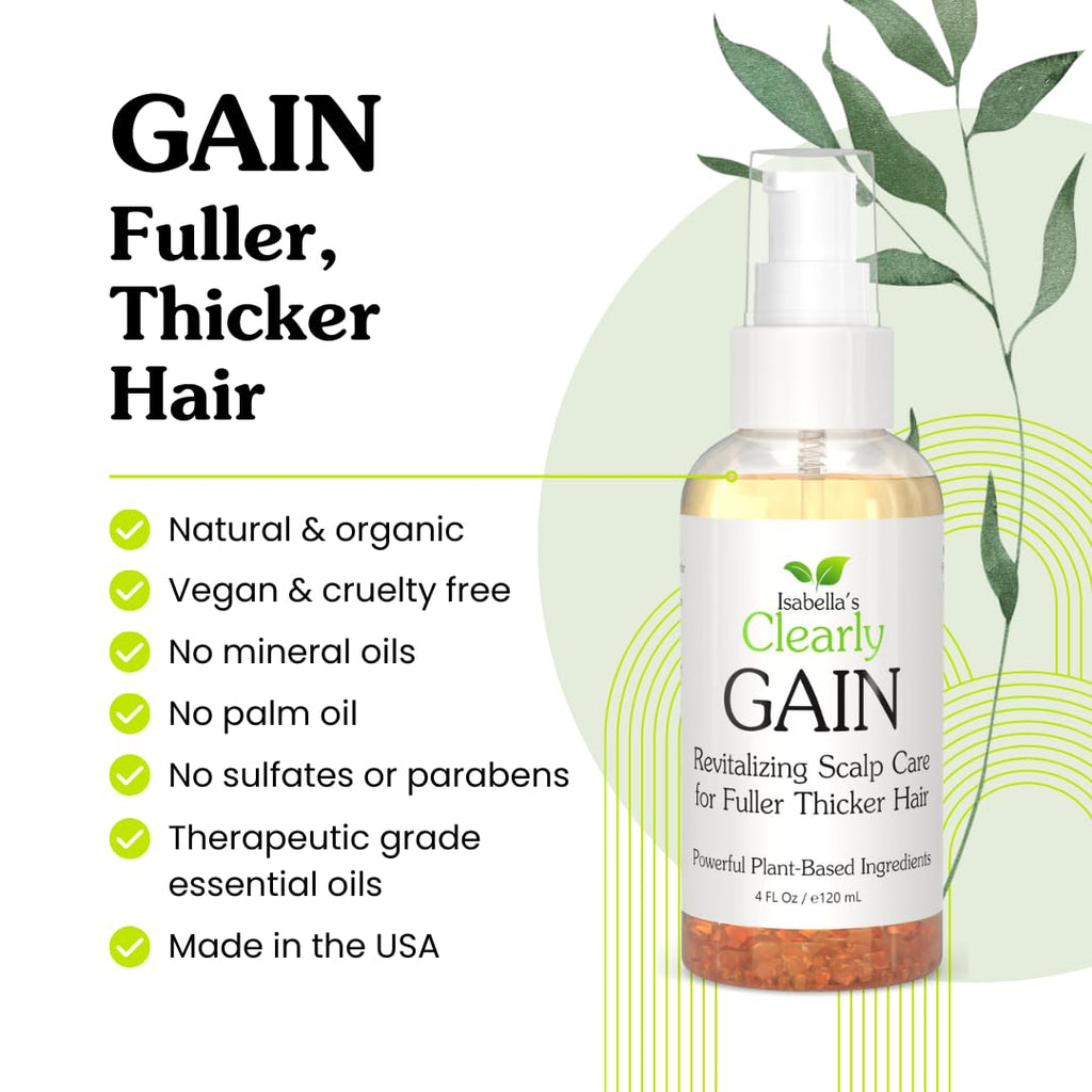 Rosemary Peppermint Castor Oil Hair and Scalp Serum 4 Fl Oz R8794