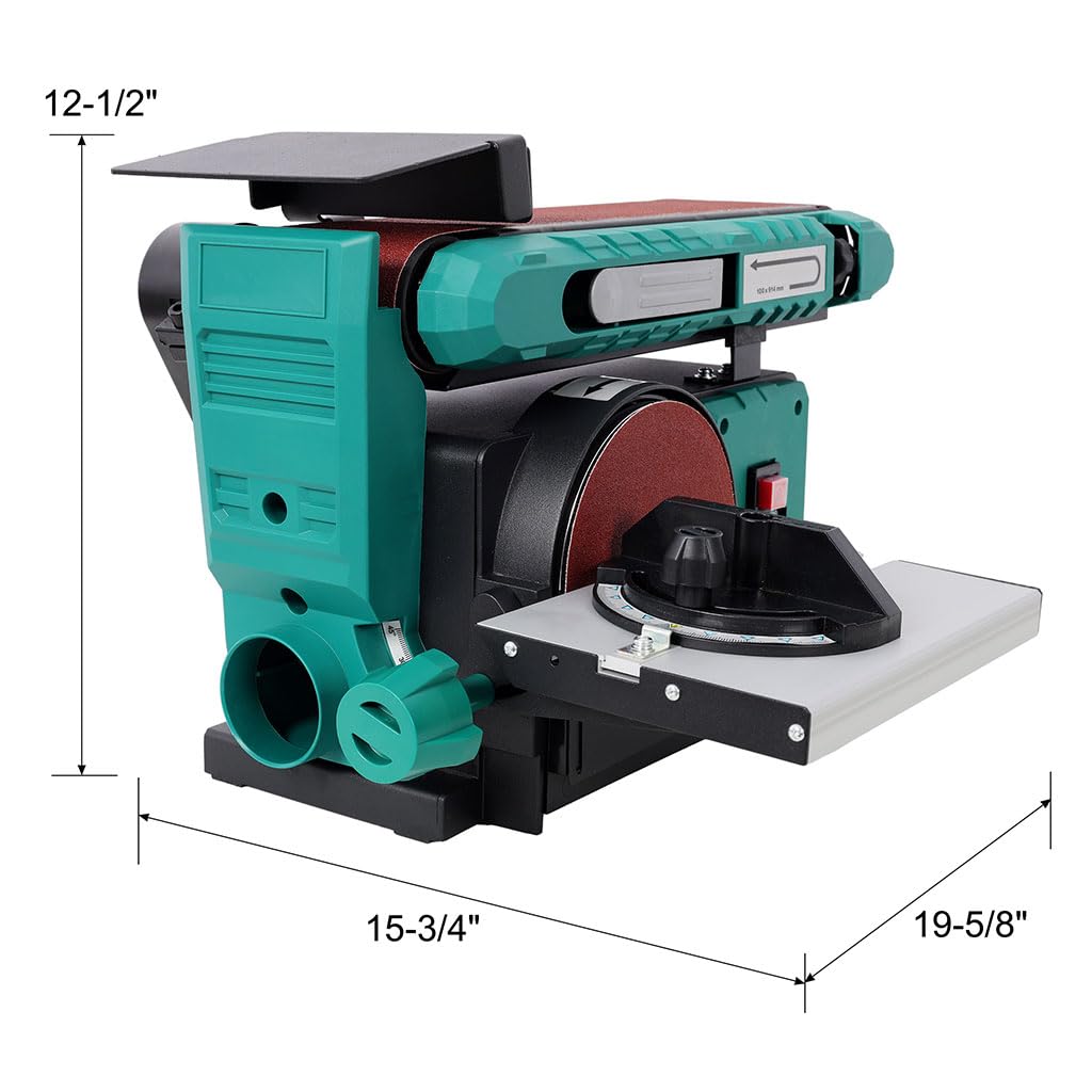 4 x 36 Inch Belt & 6 Inch Disc Combination Bench Sander X694