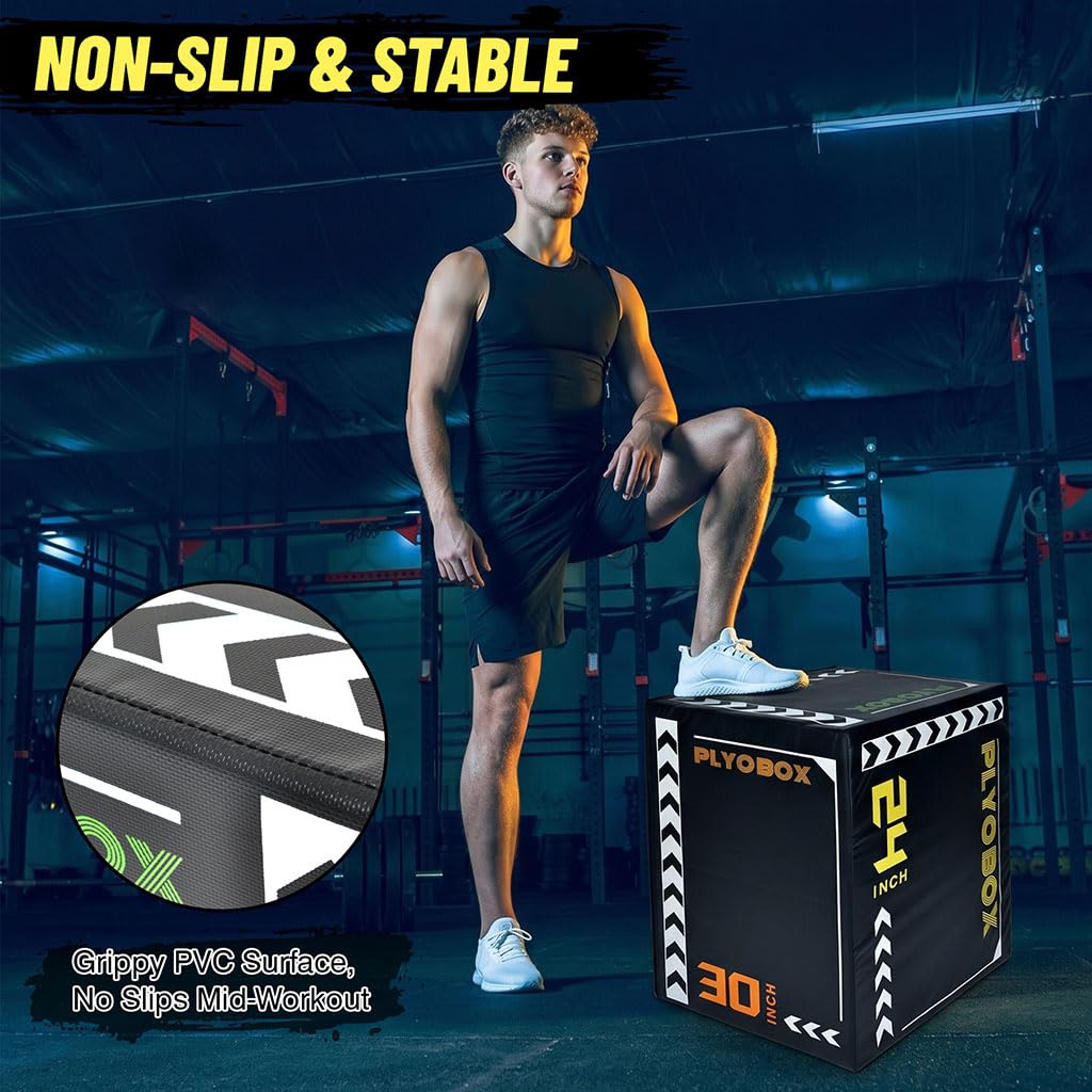 3-in-1 Plyometric Jump Box A125192
