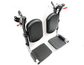 Wheelchair Elevating Leg Rests with Padded Calf Pad and Composite Footplates, 1 Pair Z604