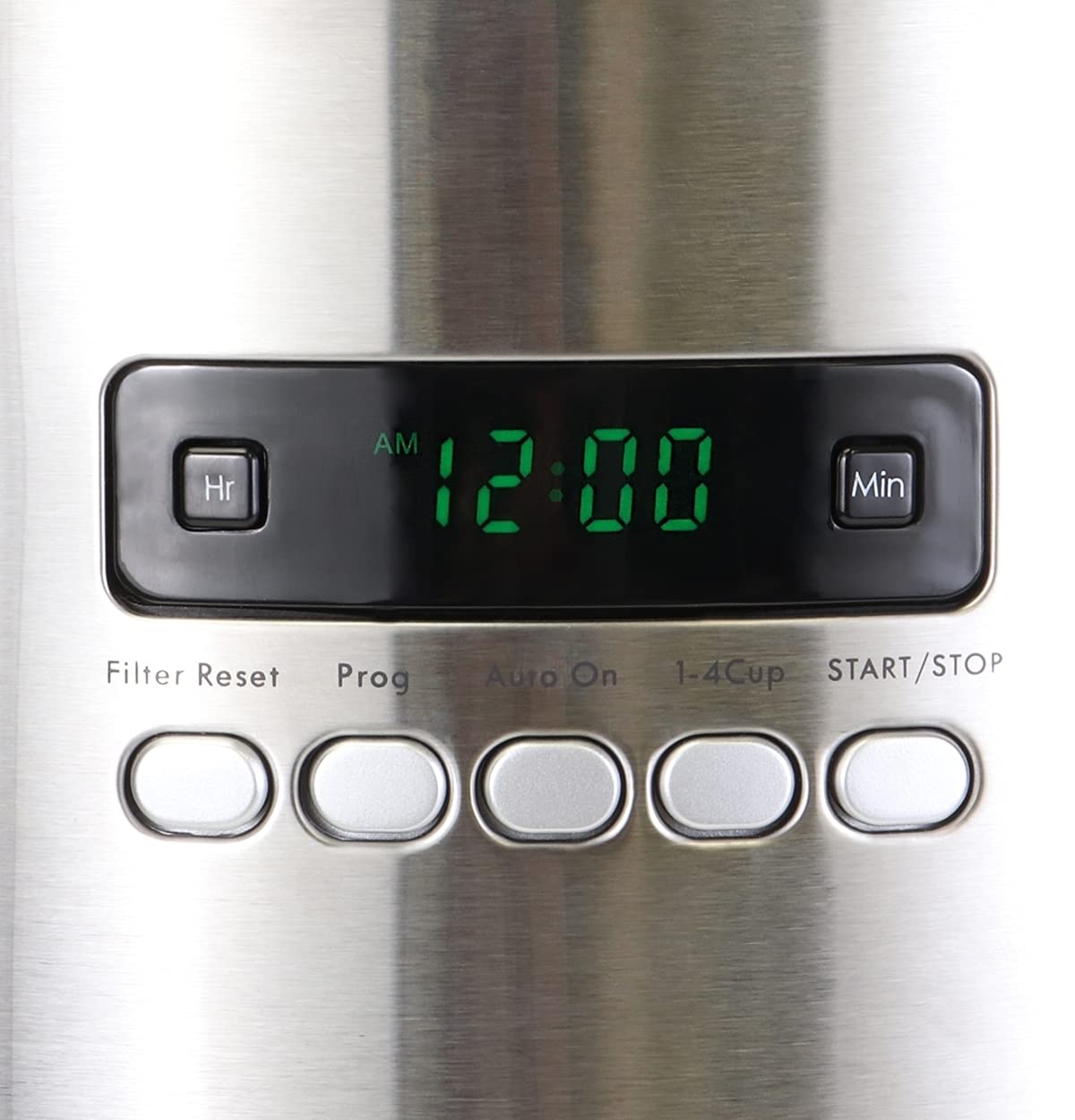 12 Cup Programmable Drip Coffee Maker with Glass Pot, Black N537