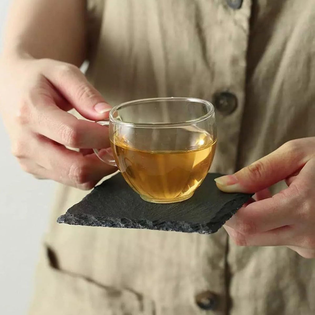 Natural Stone Drink Coasters V498492