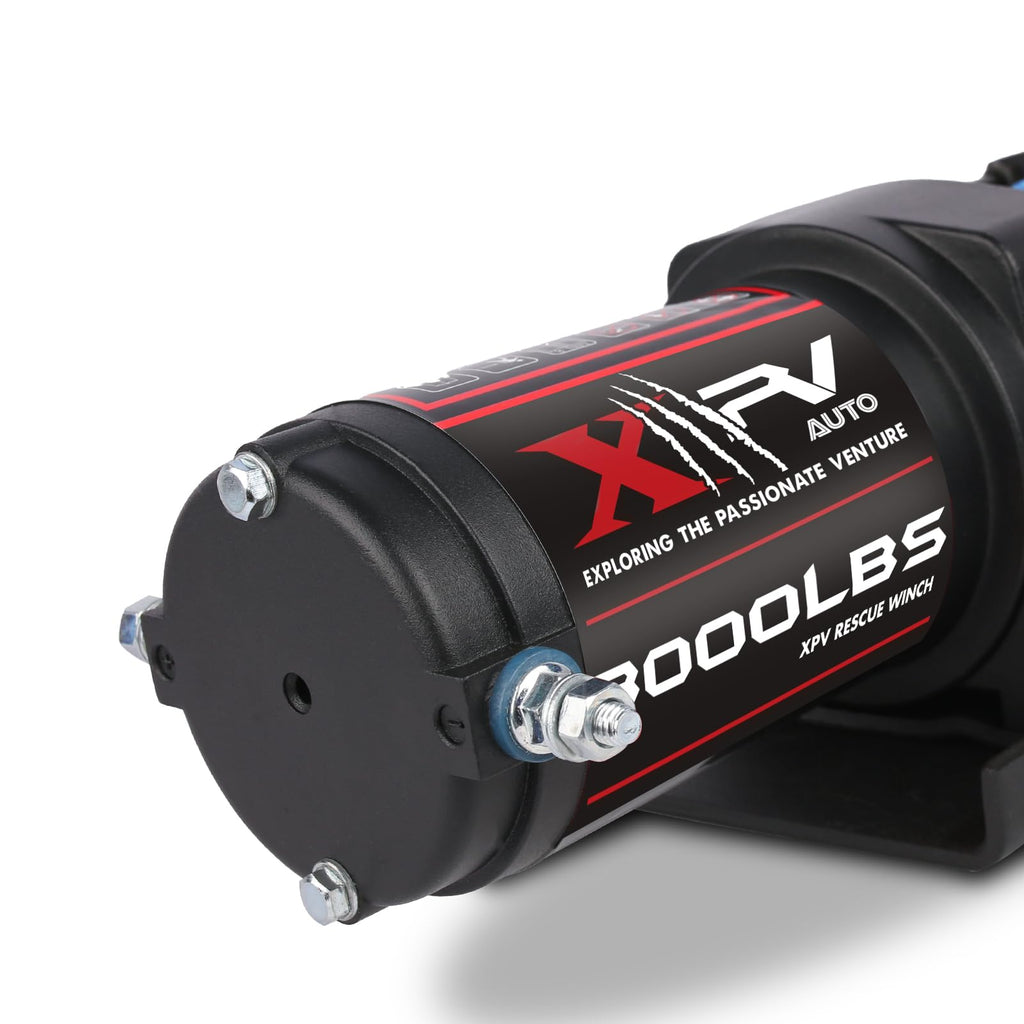 3000 lb 12V DC Electric Winch with Wireless Remote and Corded Control G31927