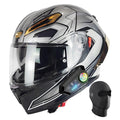 Full Face Motorcycle Helmet with Bluetooth O195886