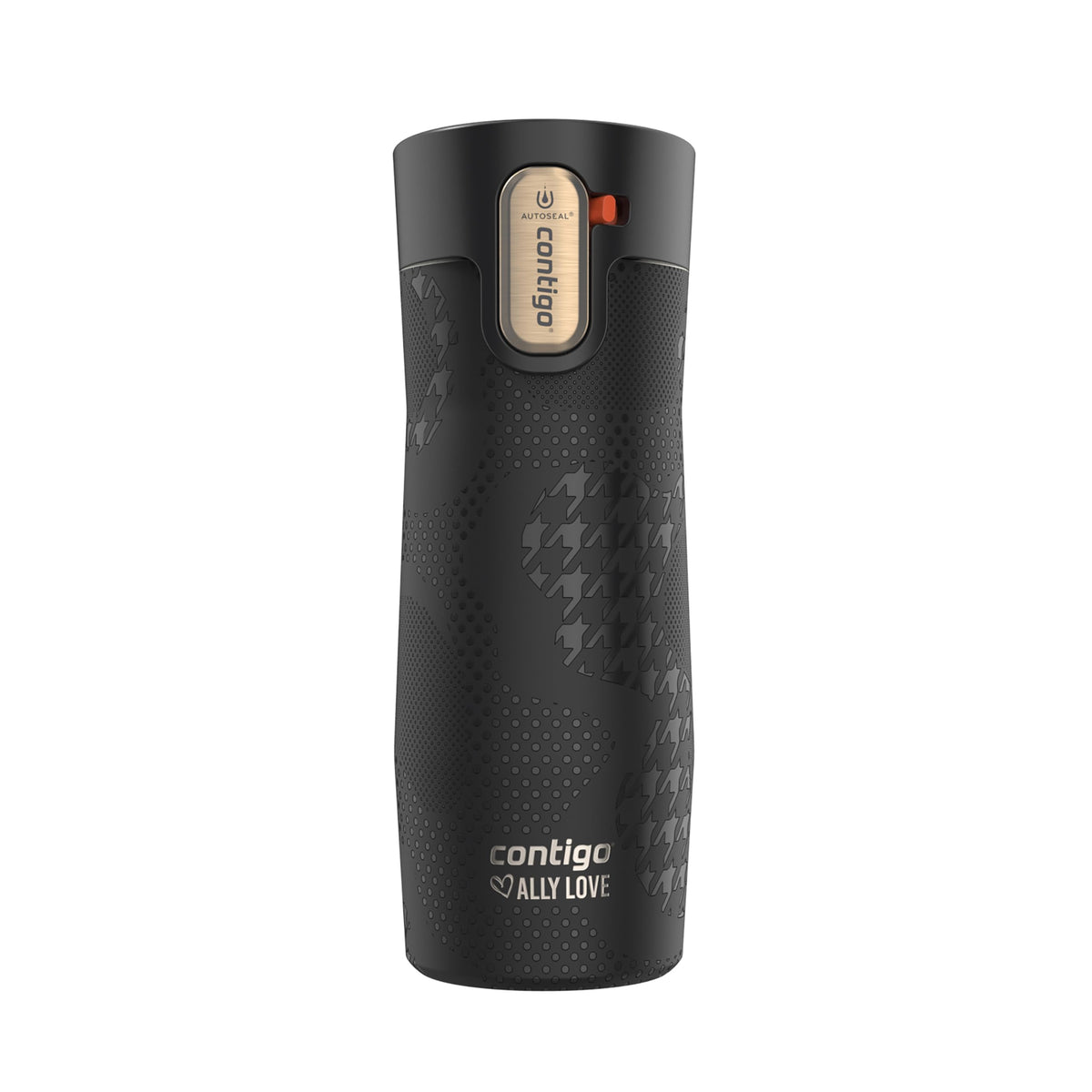 Stainless Steel Vacuum-Insulated Travel Mug with Autoseal and Easy Clean Lid, 16oz Q34649