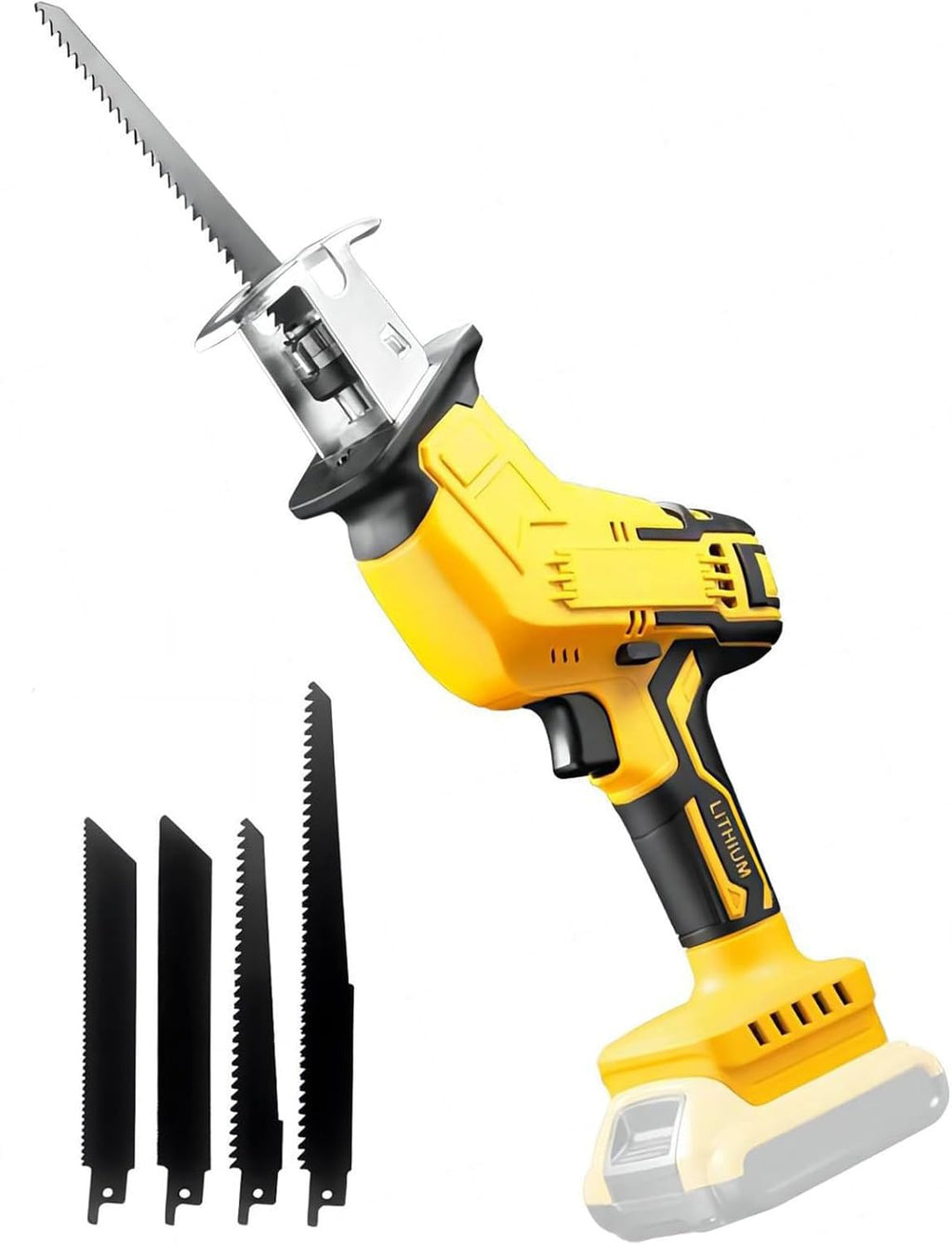 Cordless Reciprocating Saw with 4 Saw Blades U17935
