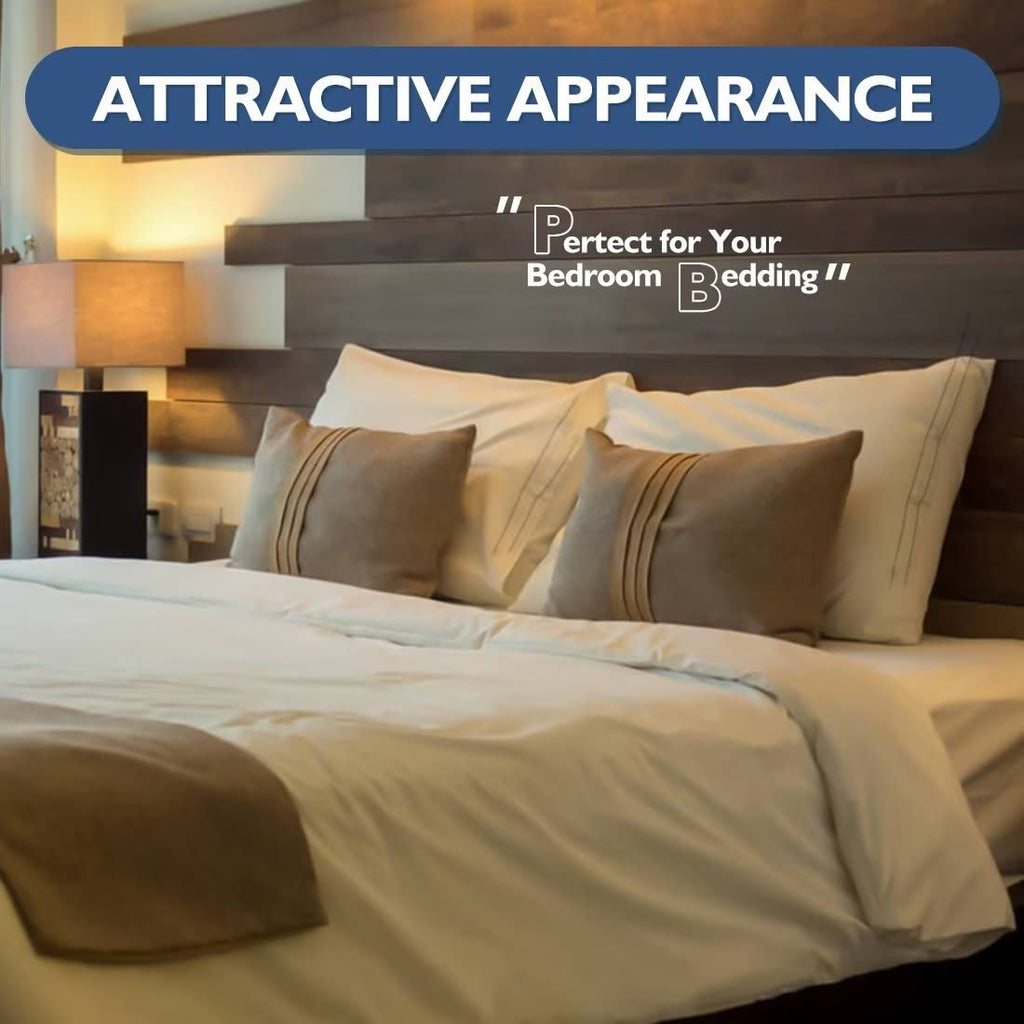 King Size Set of 2 Down Alternative Bed Pillows N496478
