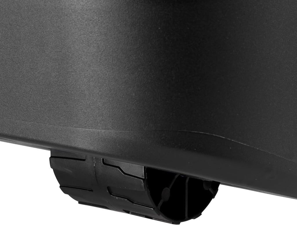22 Gallon Lockable Black Plastic Storage Trunk G930