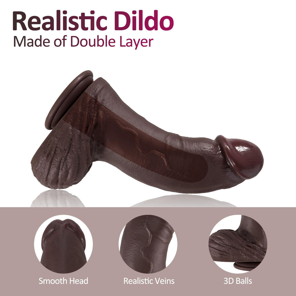 9.21 inch Black Silicone Dildo with Suction Cup G38288