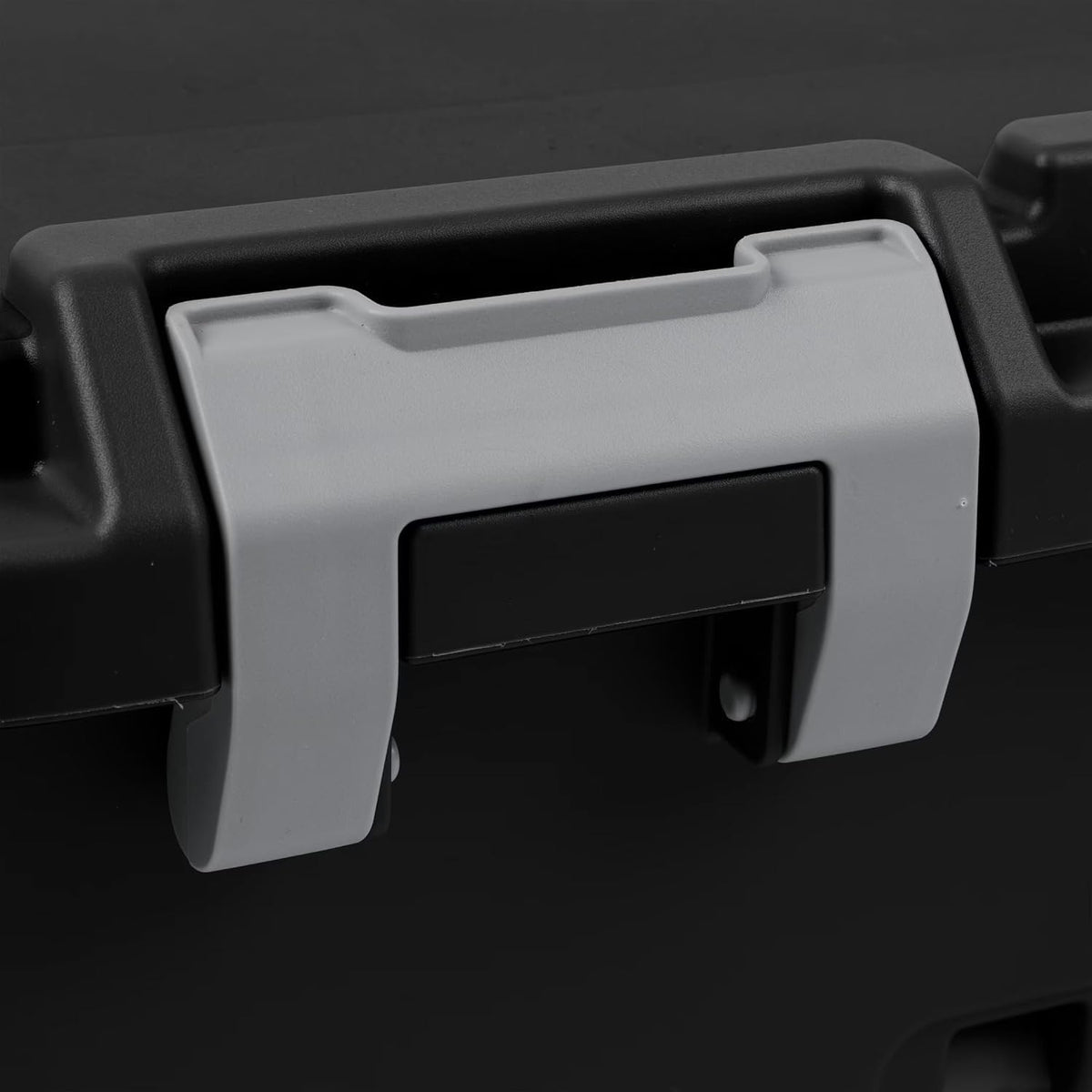 22 Gallon Lockable Black Plastic Storage Trunk G930
