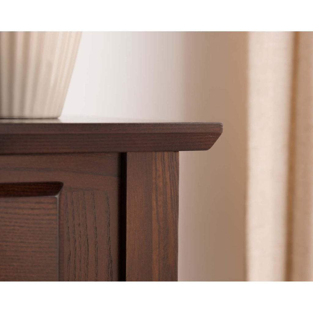 Slim Hallway Console Table with Two Drawers and Storage Shelf R529162