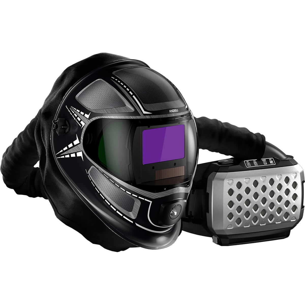 Welding Helmet with Respirator Auto Darkening K1867