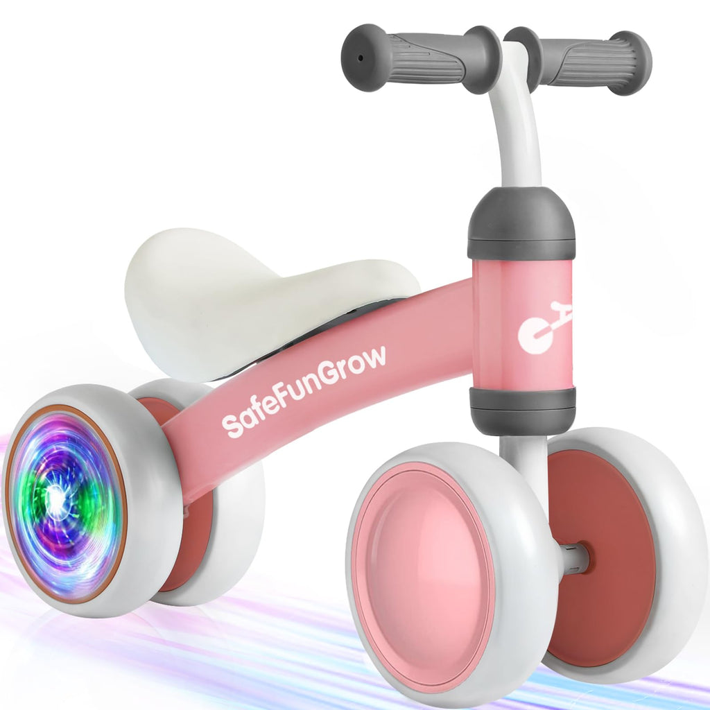Baby Balance Bike with 4 Silent Wheels & Soft Seat U102