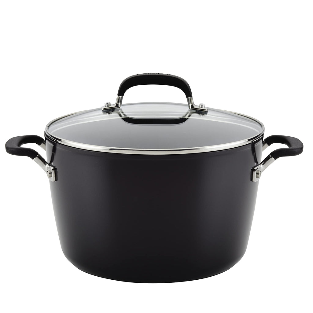 Hard Anodized Nonstick 8-Quart Stock Pot with Lid U530529