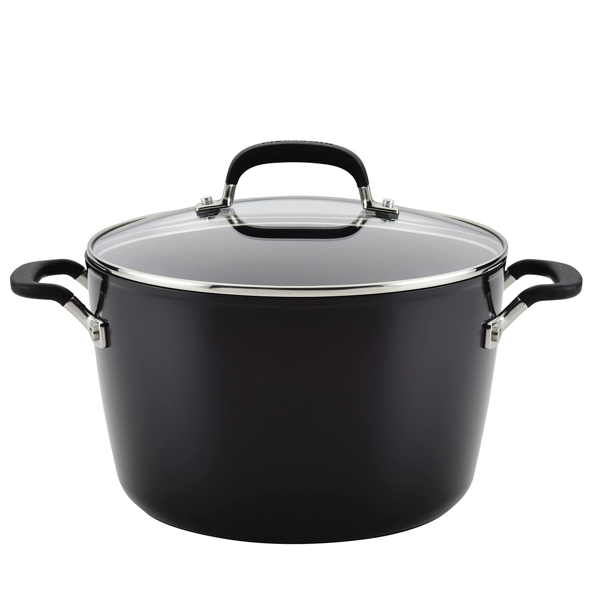 Hard Anodized Nonstick 8-Quart Stock Pot with Lid U530529