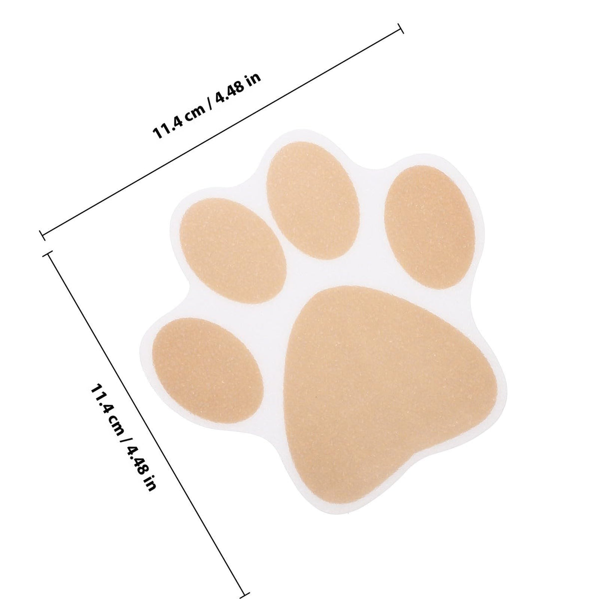 Dog Paw Bathtub Stickers PEVA Anti Slip Decal O98873