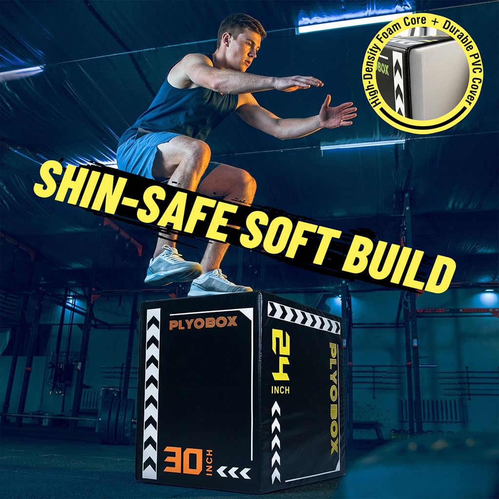 3-in-1 Plyometric Jump Box A125192