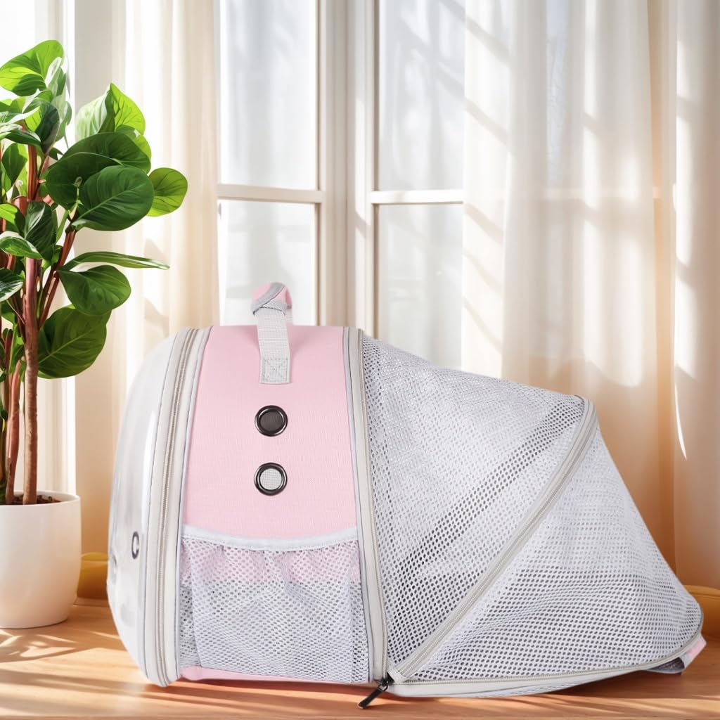 Expandable Breathable Pet Carrier Backpack E470756