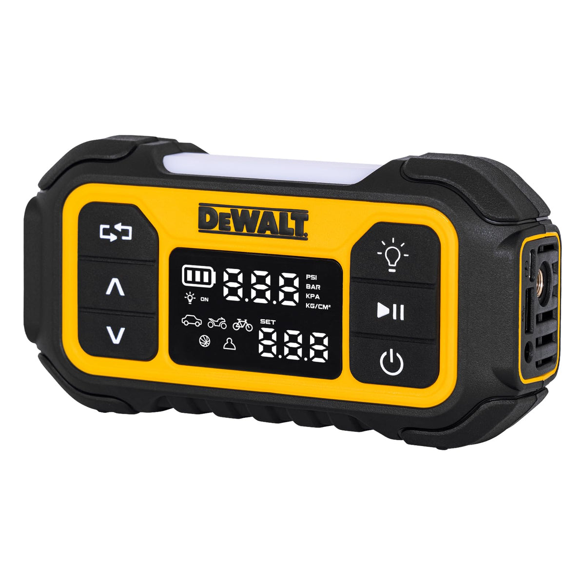 Portable 150 PSI 12V Tire Inflator with Digital Pressure Gauge O751