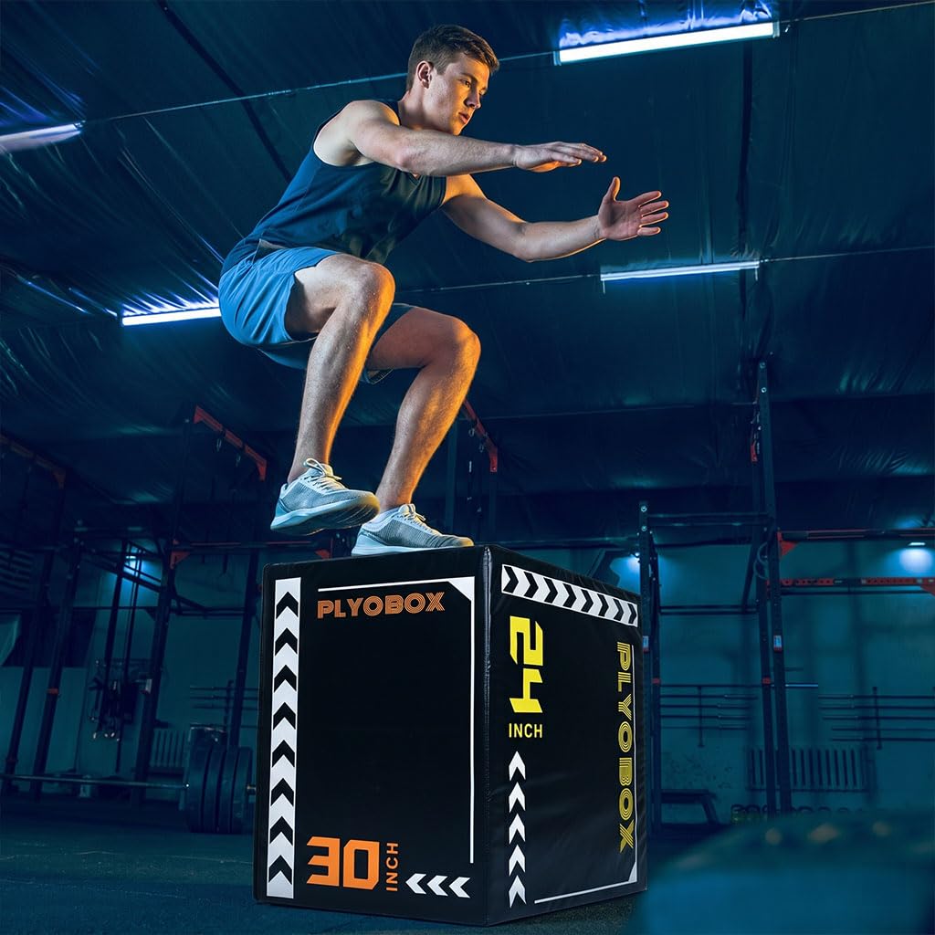 3-in-1 Plyometric Jump Box A125192