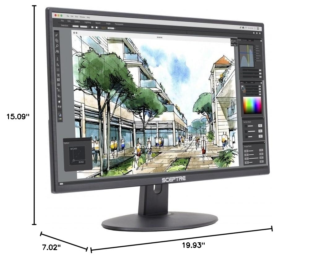 22 Inch LED Monitor 1080p 75Hz U334