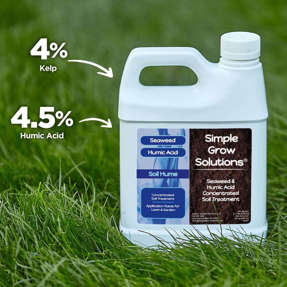 Organic Liquid Sea Kelp and Humic Acid Soil Concentrate 32 Ounce F812