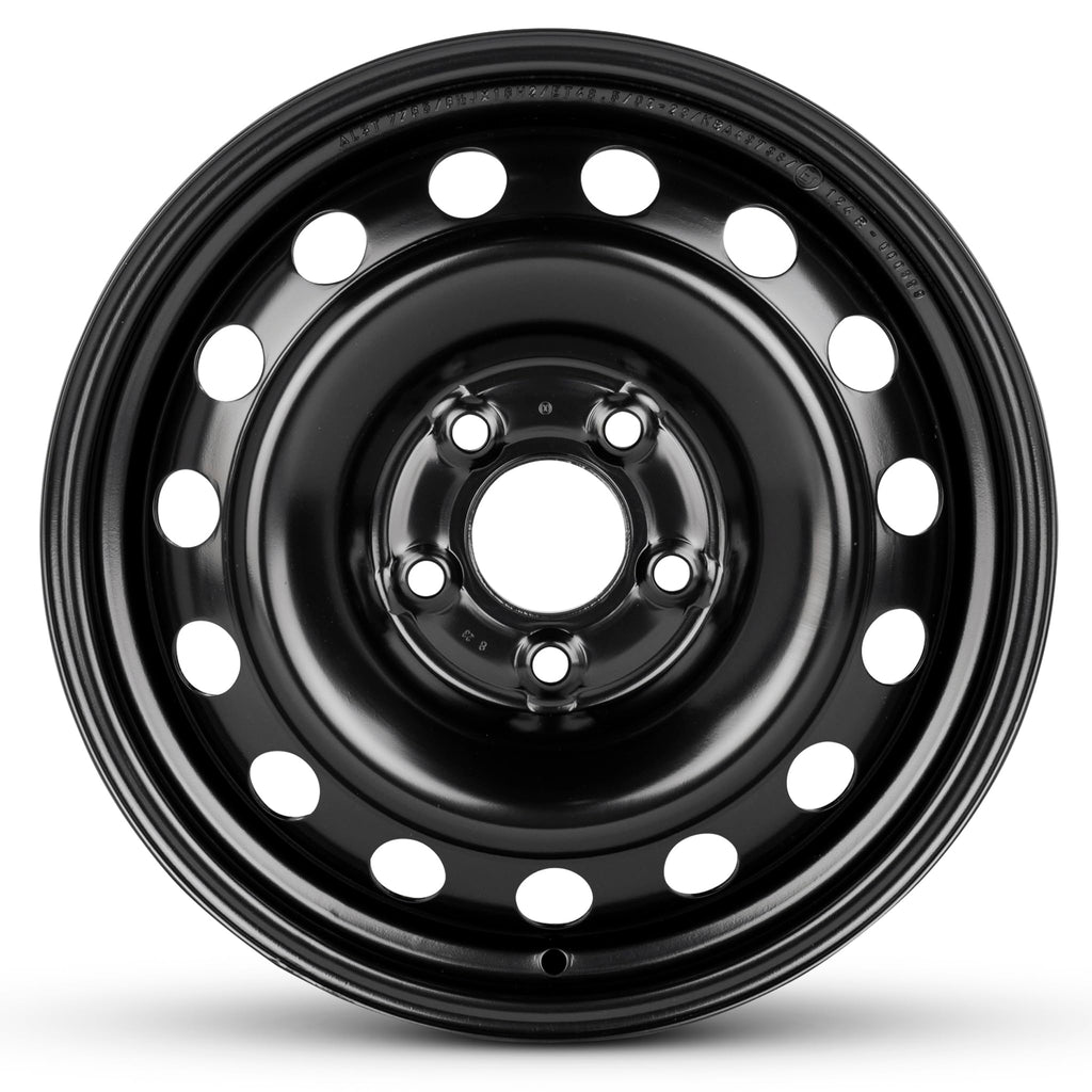 16 Inch Painted Black Car Wheel F482