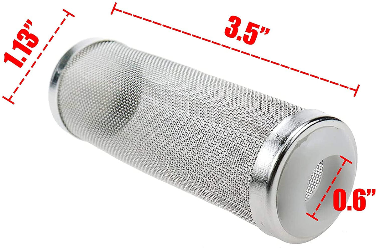 16mm Stainless Aquarium Filter Intake Cover F9450