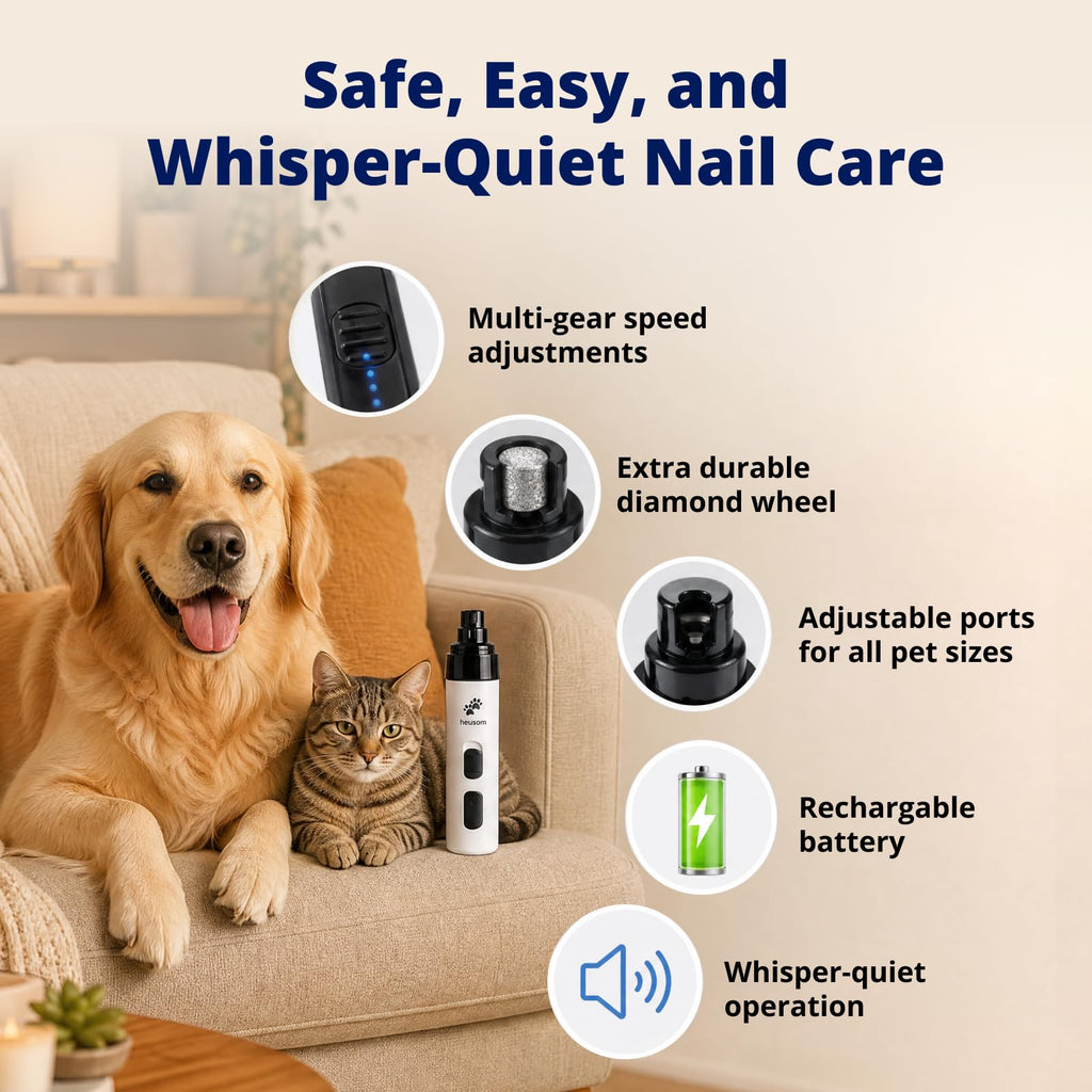 Whisper Quiet Pet Nail Grinder A6132