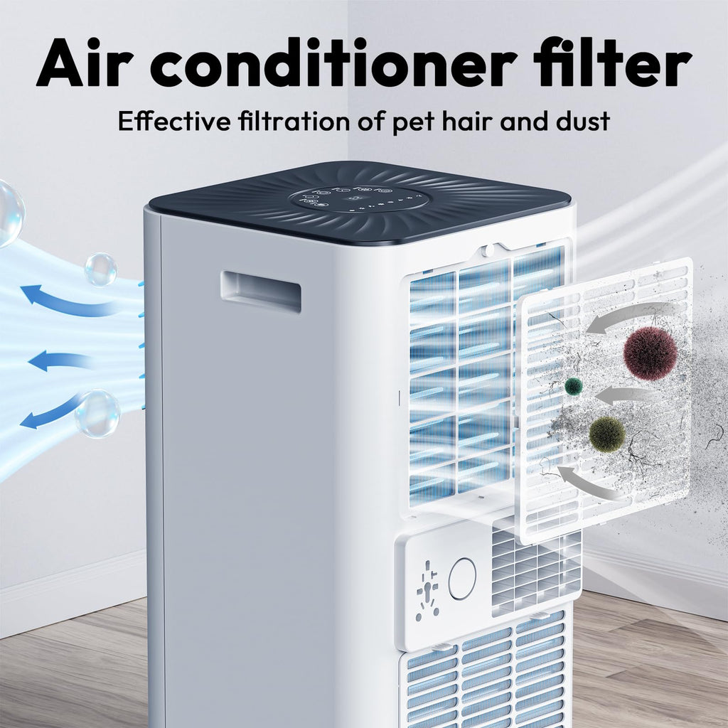 10,000 BTU Portable Air Conditioner with Remote M17644