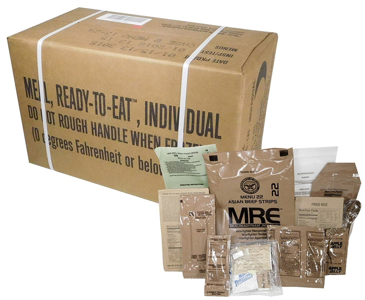 24 Meals Military Surplus Meal Ready to Eat T371