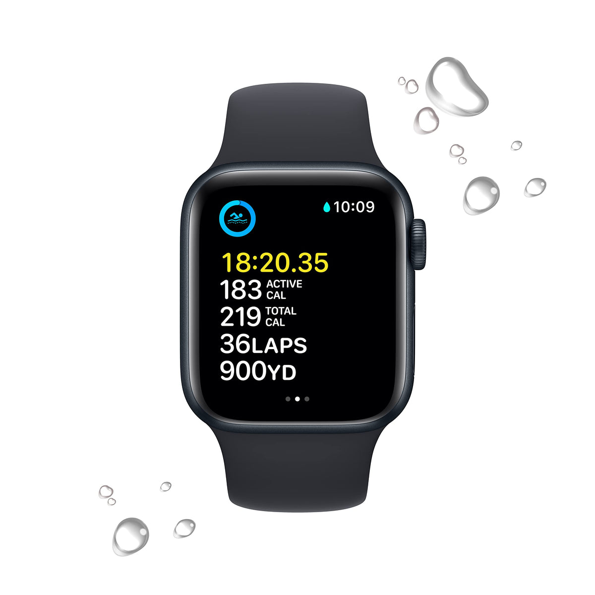 Midnight Aluminum Case with Midnight Sport Band Smartwatch Z968691