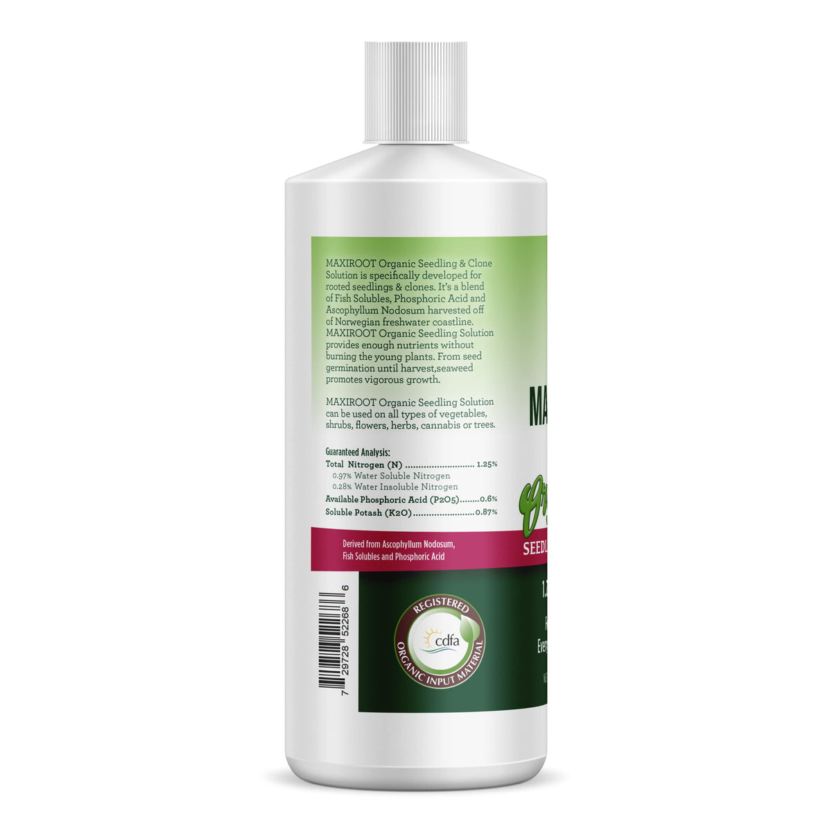 Liquid Fertilizer for Seedlings, Cuttings & Clones, 32 oz C6633